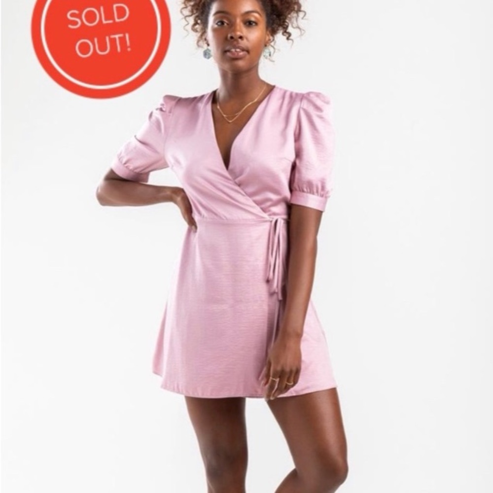 Lilac Mini Dress